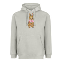 Moon Dust Easter rabbit Heavyweight Hoodie - NancyCooperArtShop