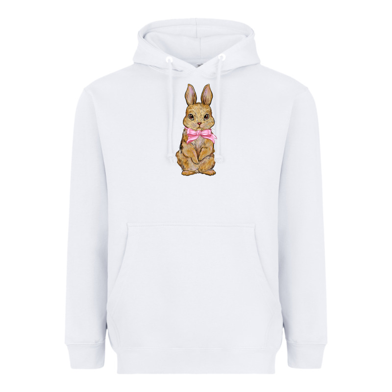 Easter Rabbit Heavyweight Hoodie by NancyCooperArtShop | Teevron
