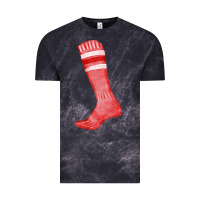 Cloud Black red sock fa element Vintage Tee - FaDigitalArtStudio