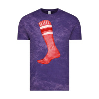 Cloud Purple red sock fa element Vintage Tee - FaDigitalArtStudio