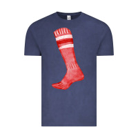 Vintage Denim red sock fa element Vintage Tee - FaDigitalArtStudio