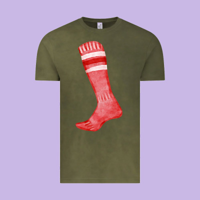 Red Sock Fa Element Vintage Tee Designed By Fadigitalartstudio