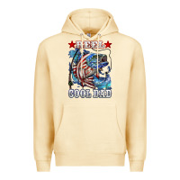 Pina Colada Reel Cool Dad Bass 4th of July Premium Hoodie - LillyAllenDesigns