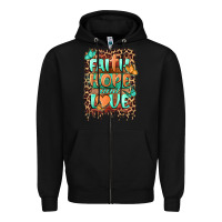 Black faith hope and love Zipper Hoodie - BarkalooDesign