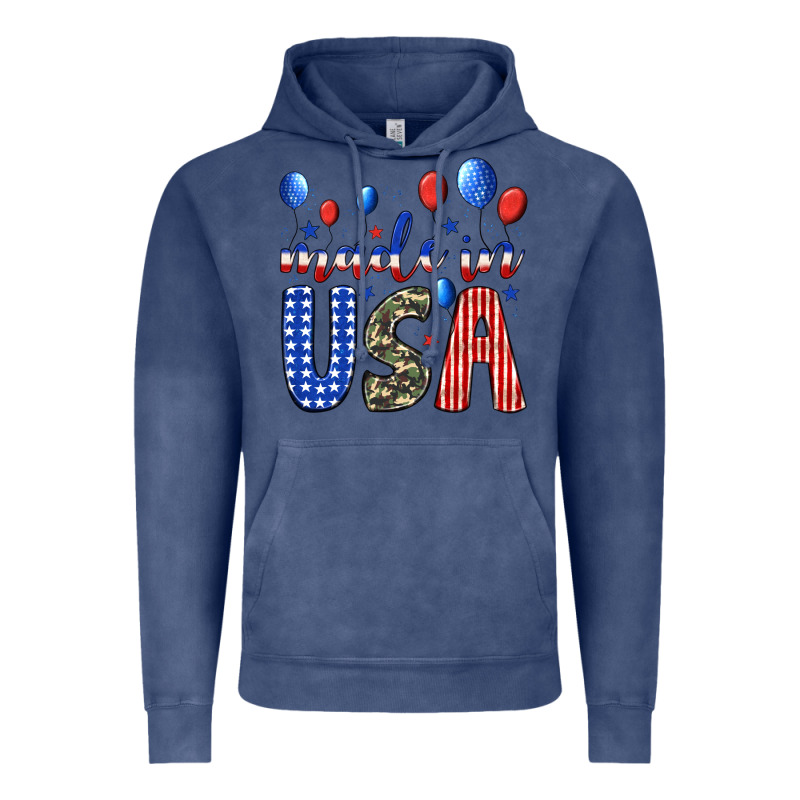 Made In Usa Vintage Hoodie by JahusDesignShop | Teevron