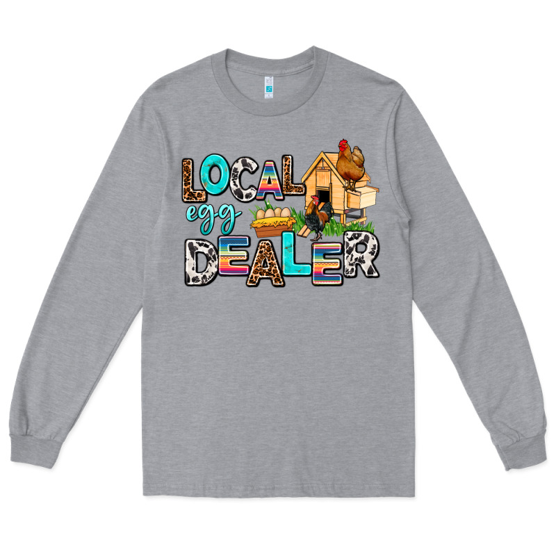 Local Egg Dealer Long Sleeve Tee by AdoDesignShop | Teevron