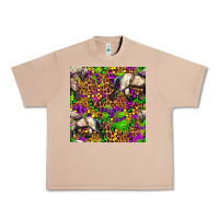 Burro mardi gras leopard horse seamless pattern Urban Heavy Tee - FaDigitalArtStudio