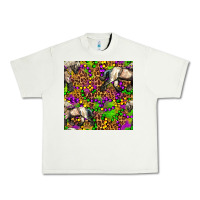 Pistachio mardi gras leopard horse seamless pattern Urban Heavy Tee - FaDigitalArtStudio
