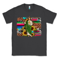 Smoke san judas leopard cowhide sunflower background Classic Tee - JahusDesignShop