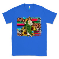 True Royal san judas leopard cowhide sunflower background Classic Tee - JahusDesignShop