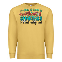Antique Gold im  kind of a mix of sweetheart and smartass Premium Sweatshirt - MaliasSmallBusiness