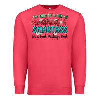 Cardinal im  kind of a mix of sweetheart and smartass Premium Sweatshirt - MaliasSmallBusiness