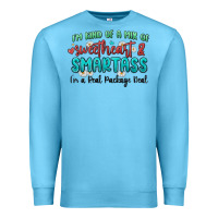Ocean Blue im  kind of a mix of sweetheart and smartass Premium Sweatshirt - MaliasSmallBusiness