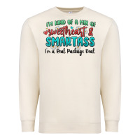 Sandshell im  kind of a mix of sweetheart and smartass Premium Sweatshirt - MaliasSmallBusiness