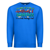 True Royal im  kind of a mix of sweetheart and smartass Premium Sweatshirt - MaliasSmallBusiness