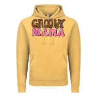 Vintage Mustard groovy mama Vintage Hoodie - texasbilliewilder