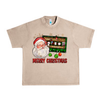 French Oak Merry christmas santa cassette Urban Heavy Tee - FaDigitalArtStudio