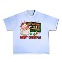 Grape Ice Merry christmas santa cassette Urban Heavy Tee - FaDigitalArtStudio