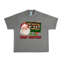 Tornado Merry christmas santa cassette Urban Heavy Tee - FaDigitalArtStudio