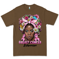 Cacao breast cancer warrior black woman Premium Tee - BarkalooDesign