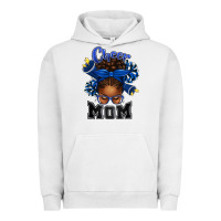 Pigment Lunar Rock Cheer Mom Afro Messy Bun Urban Hoodie - texasbilliewilder