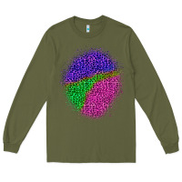 Army Green halloween leopard patch 1 Long Sleeve Tee - BundleAndBundleShop
