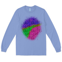 Colony Blue halloween leopard patch 1 Long Sleeve Tee - BundleAndBundleShop