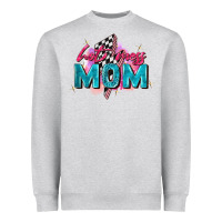 Heather Grey hot mess mom Heavyweight Sweatshirt - Zillion Design Studio