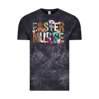 Cloud Black Easter Nurse Easter Day Vintage Tee - Neo Western