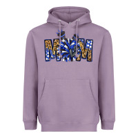 Lavender cheer mom Heavyweight Hoodie - NancyCooperArtShop