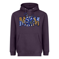 Plum cheer mom Heavyweight Hoodie - NancyCooperArtShop