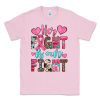 Bubblegum Pink her fight is our fight Classic Tee - JahusDesignShop