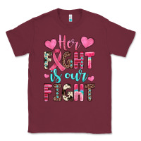 Burgundy her fight is our fight Classic Tee - JahusDesignShop