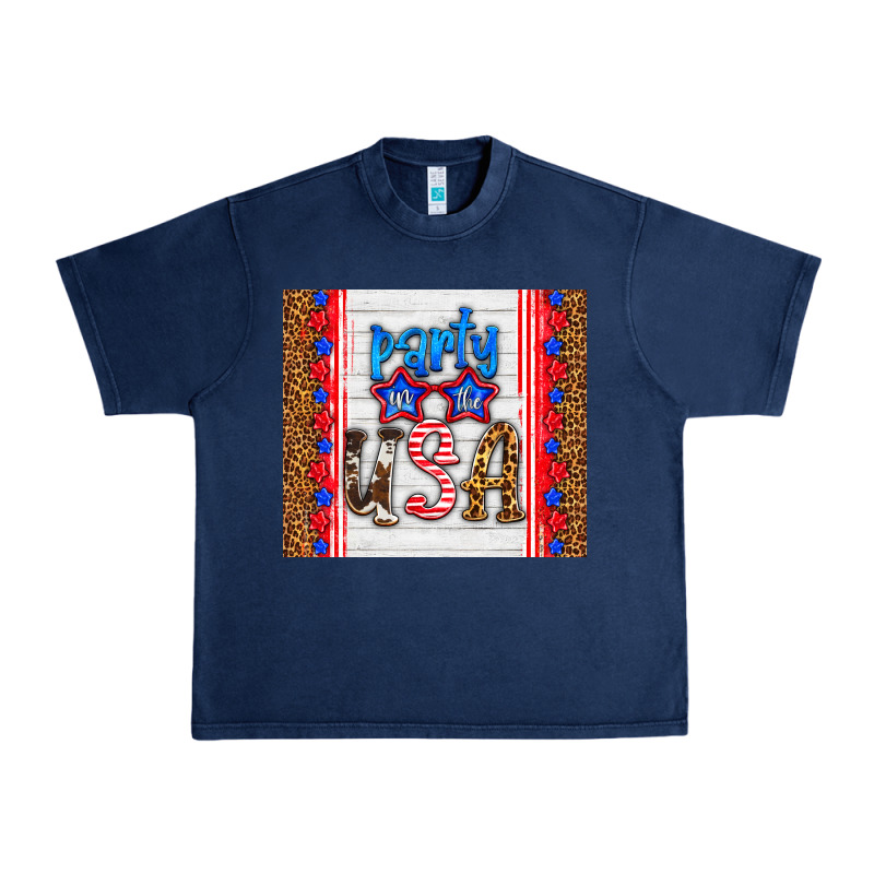 Party In The Usa Urban Heavy Tee by HRA Design Shop | Teevron
