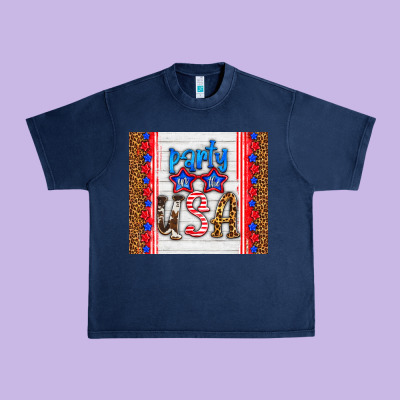 Party In The Usa Urban Heavy Tee Designed By Hra Design Shop