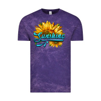 Cloud Purple sunshine Vintage Tee - HRA Design Shop