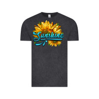 Vintage Black sunshine Vintage Tee - HRA Design Shop