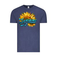Vintage Denim sunshine Vintage Tee - HRA Design Shop