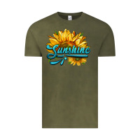 Vintage Olive sunshine Vintage Tee - HRA Design Shop