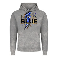 Cloud Rock back the blue with lightning bolt Vintage Hoodie - Zillion Design Studio