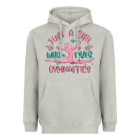 Moon Dust just a girl who loves gymnastics Heavyweight Hoodie - MaliasSmallBusiness