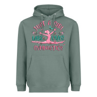 Sage just a girl who loves gymnastics Heavyweight Hoodie - MaliasSmallBusiness