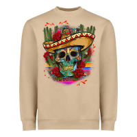 Mushroom mexican skeleton Heavyweight Sweatshirt - CTS Tumbler Store