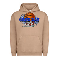 Pigment Burro Game day Basketball Urban Hoodie - NancyCooperArtShop