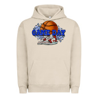 Pigment French Oak Game day Basketball Urban Hoodie - NancyCooperArtShop