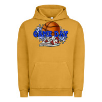 Pigment Peanut Butter Game day Basketball Urban Hoodie - NancyCooperArtShop