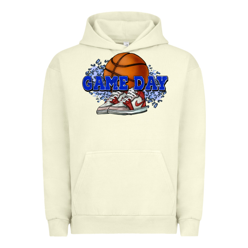 Game Day Basketball Urban Hoodie by NancyCooperArtShop | Teevron