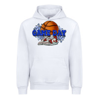 White Game day Basketball Urban Hoodie - NancyCooperArtShop