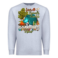 Heather Grey fires friends drinks camping crew Premium Sweatshirt - NancyCooperArtShop