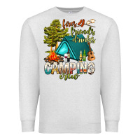Oatmeal Heather fires friends drinks camping crew Premium Sweatshirt - NancyCooperArtShop